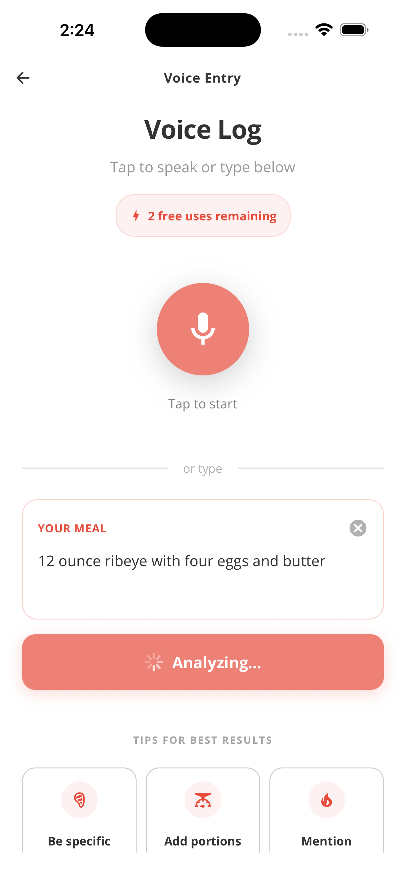 Vore App Screenshot 2